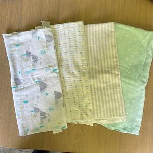 Cloud Island Baby Receiving Blankets